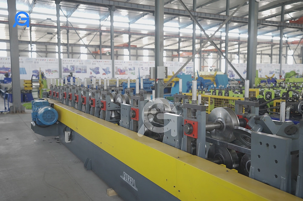 Full Automatic Exchange C Z Channel Steel Frame Purlin Roll Forming Machine Customized Full Automatic Sizes and Shape Changing C Z Purlin Make Making Machine